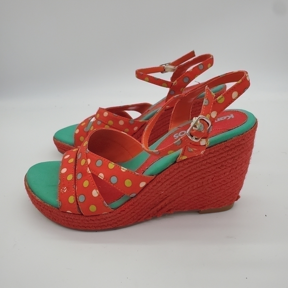 KANGAROOS Ester Espadrilles Wedge Size 7 Shoes